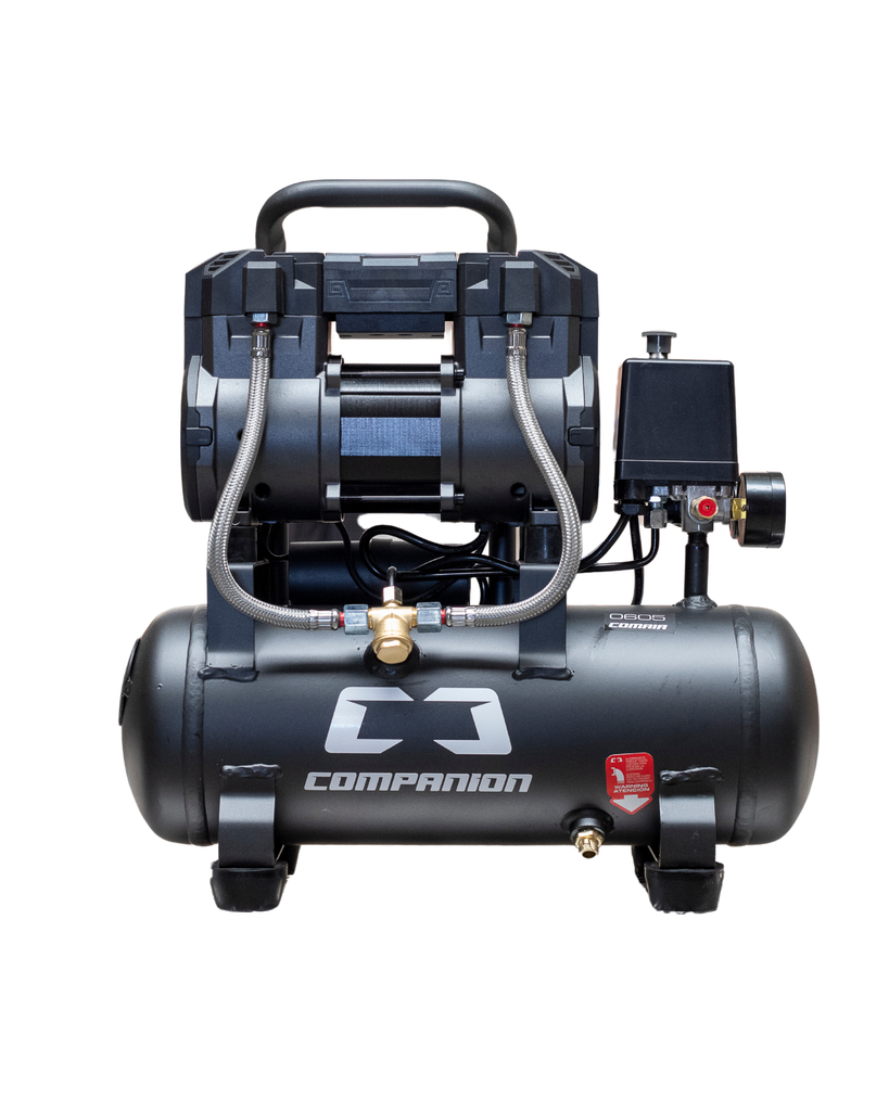 * COMPRESOR SILENCIOSO 1HP 6LTS COMAIR 0605