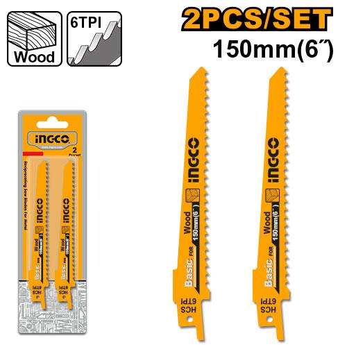 JUEGO 2 PCS SIERRA SABLE MADERA