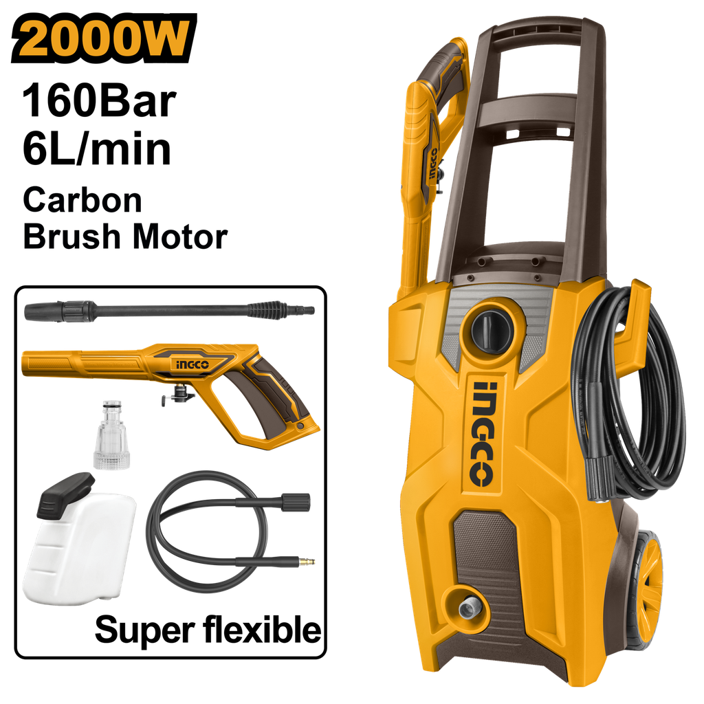 HIDROLIMPIADORA ALTA PRESION 2000w