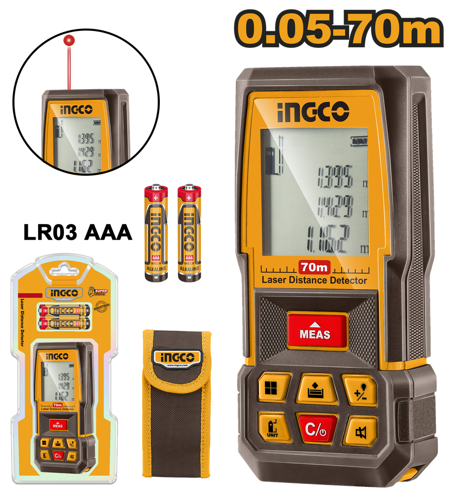 MEDIDOR LASER 0.5-70m