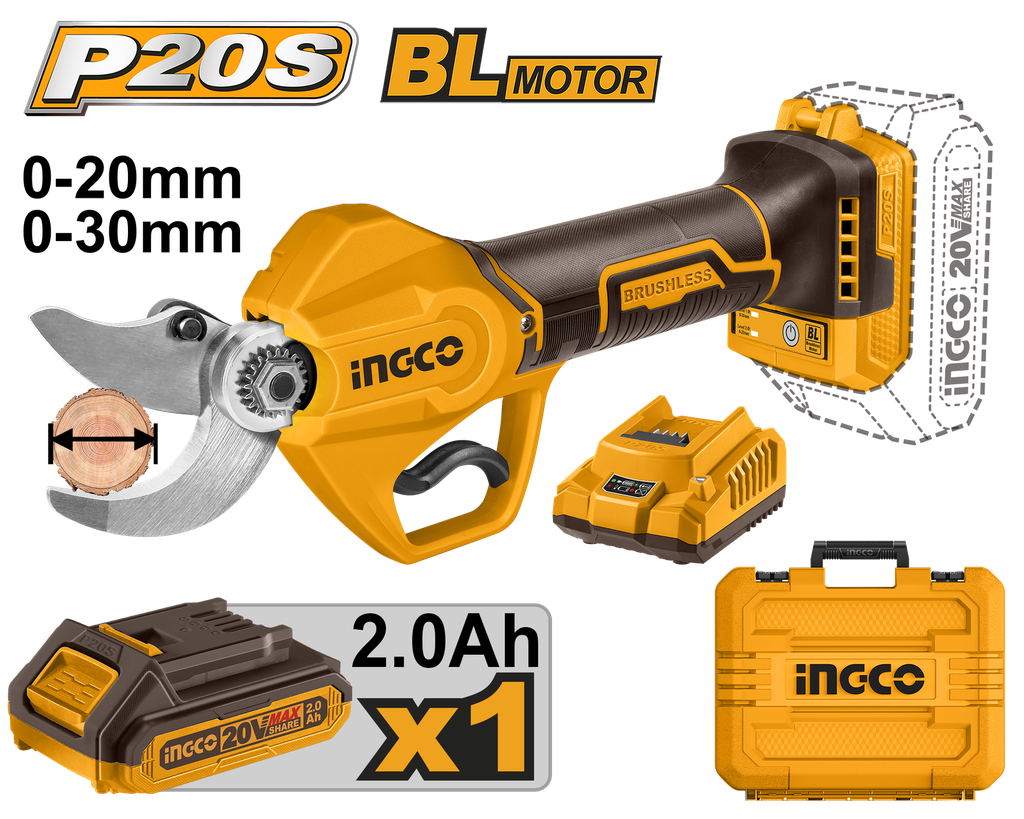 TIJERA PODA LI-ION 20V