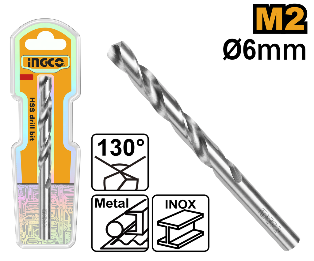 BROCA PARA METAL HSS INGCO DBT11300601