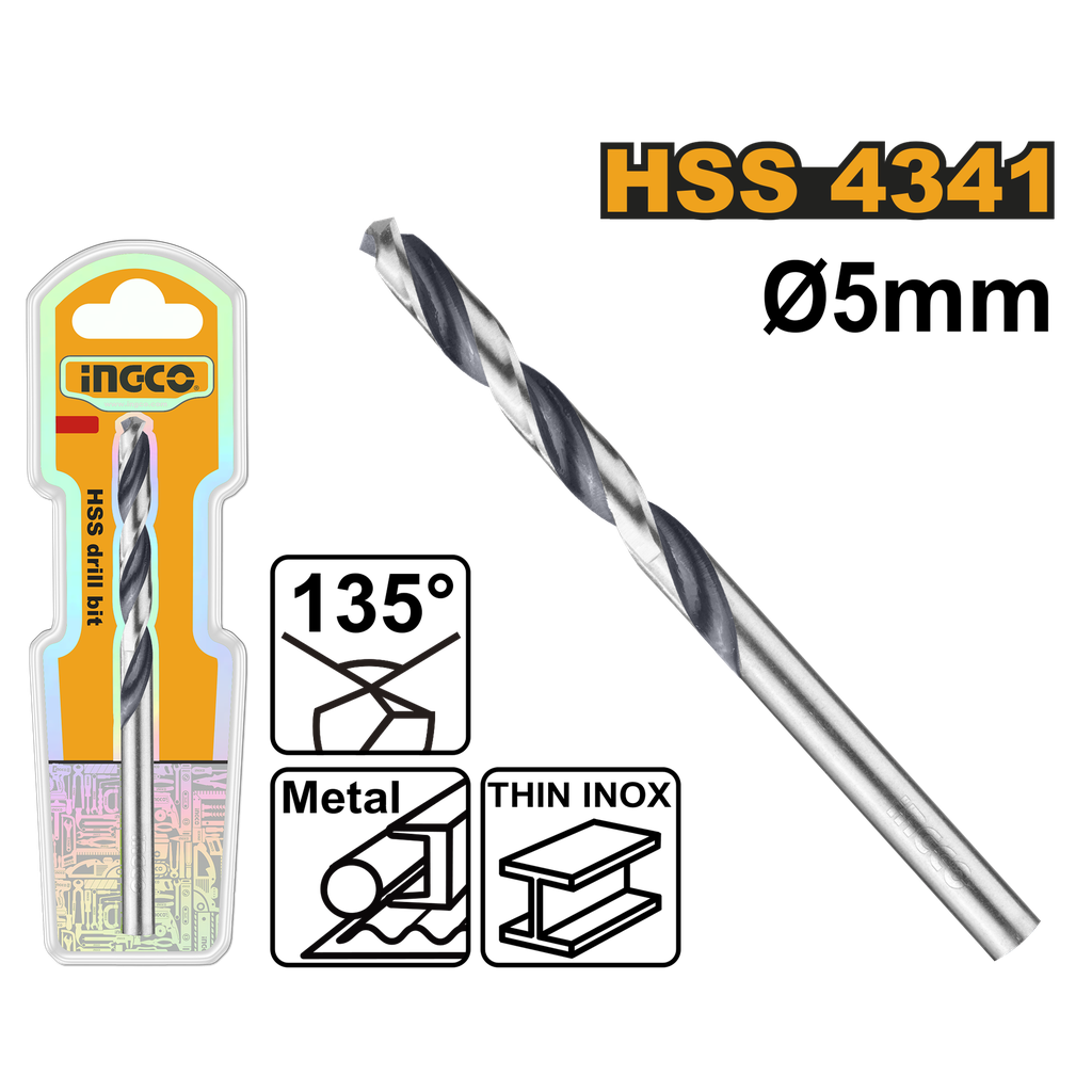 BROCA HSS 4341 ⊘5mm