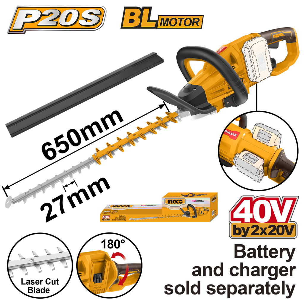 CORTASETOS 40V (650 mm)