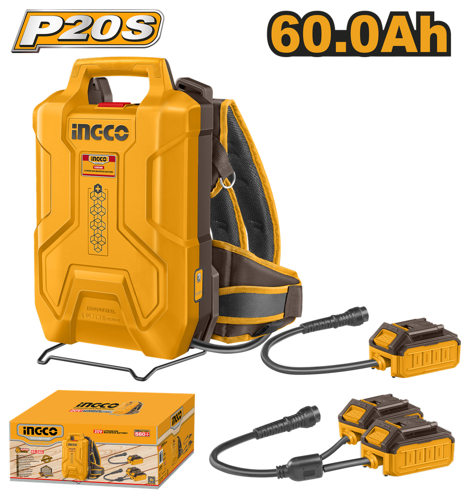 BATERIA MOCHILLA 60 Ah 20V/40V