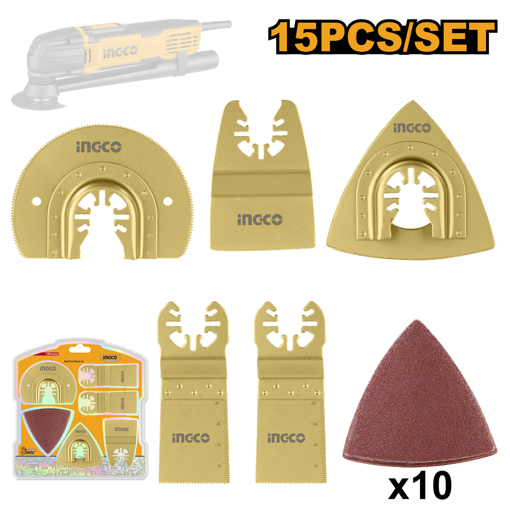 PACK 15 ACCESORIOS PARA MULTIHERRAMIENTA