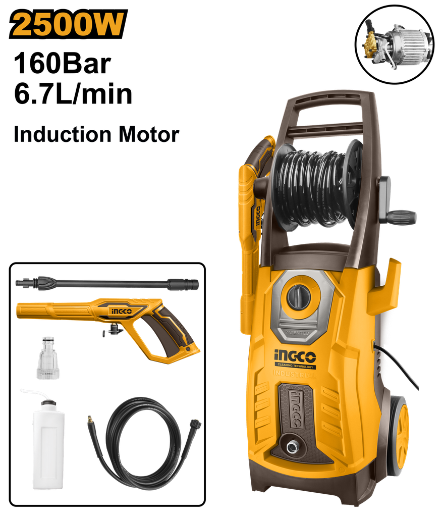 HIDROLIMPIADORA ALTA PRESION 2500w