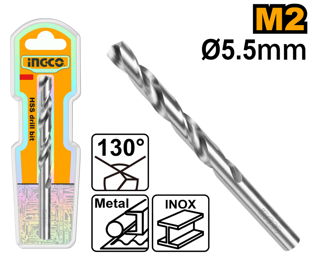 BROCA PARA METAL HSS INGCO DBT11300551