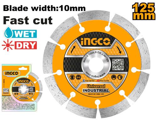 DISCO  UNIV.  SEGMENTADO 125 mm