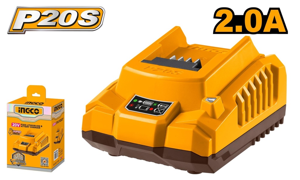 CARGADOR BATERIA 20V LITIO