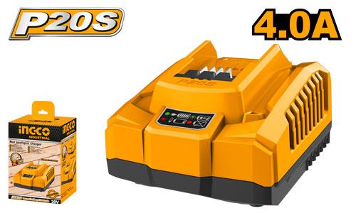 CARGADOR RAPIDO 4 Ah 20 V