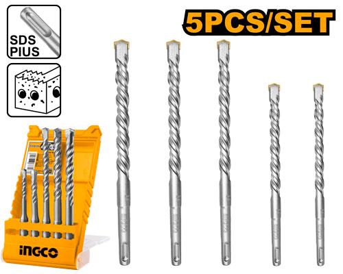 JUEGO 5 BROCAS SDS PLUS  PARA HORM.