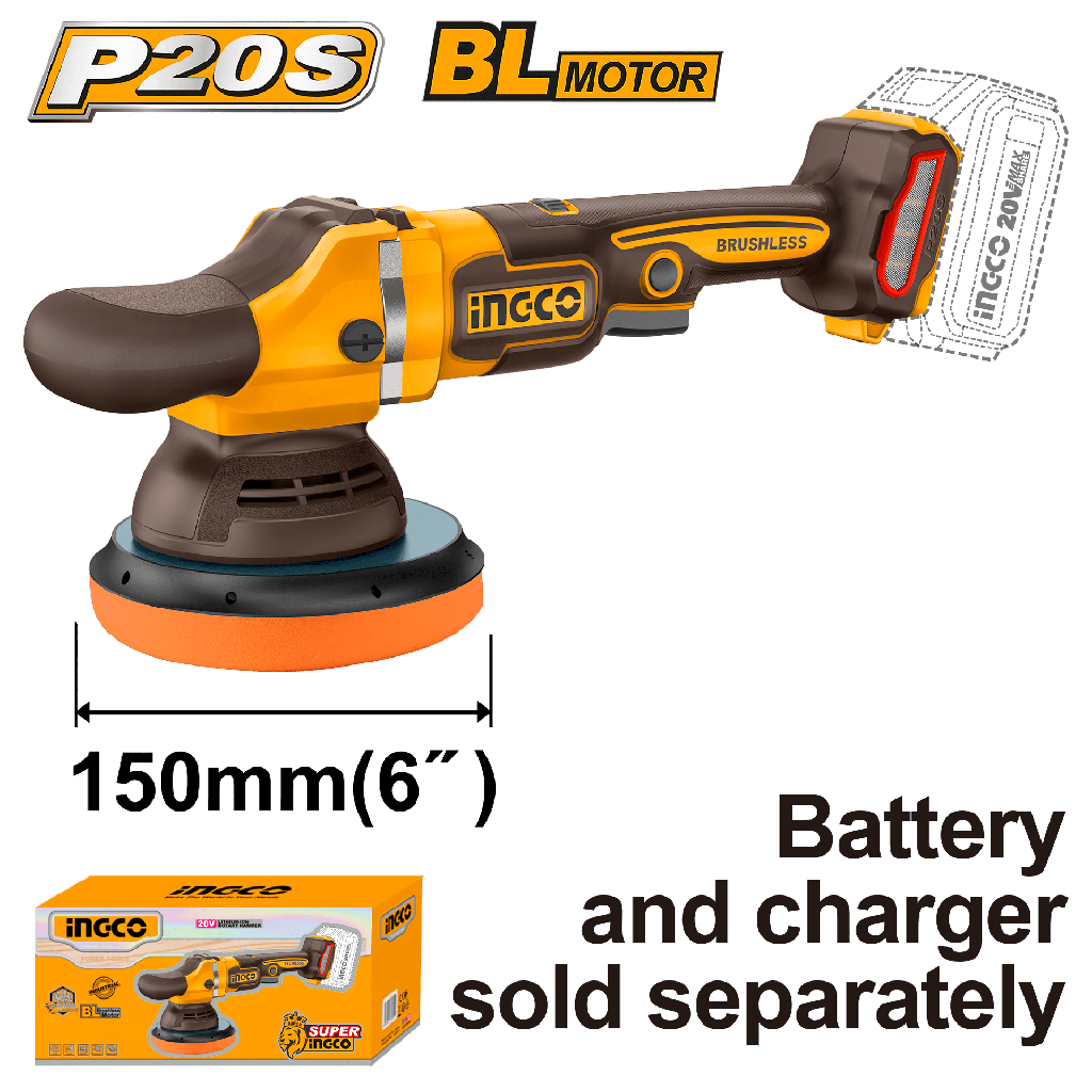 PULIDORA 20V (150mm)