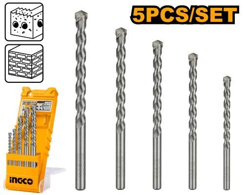 SET BROCAS 5 PCS OBRA GENERAL