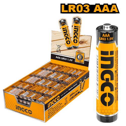PILA ALCALINA LR03 AAA 75 BLISTERES  INGCO HAB3A01