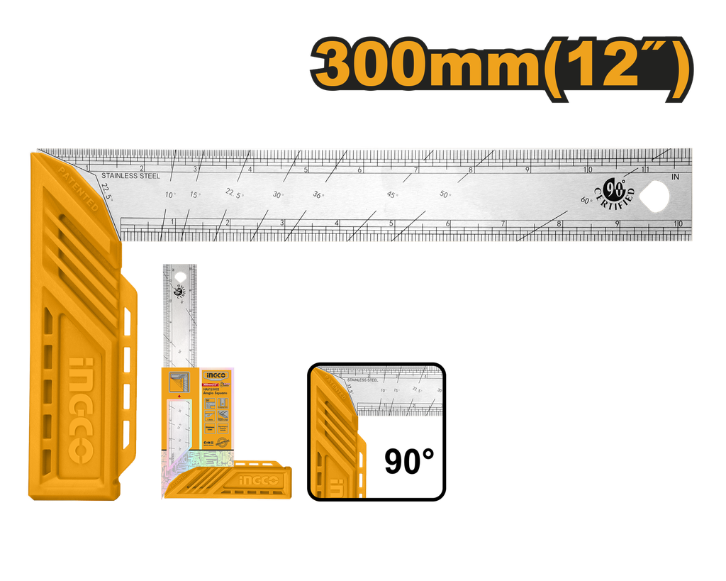 ESCUADRA ANGULAR 300mm