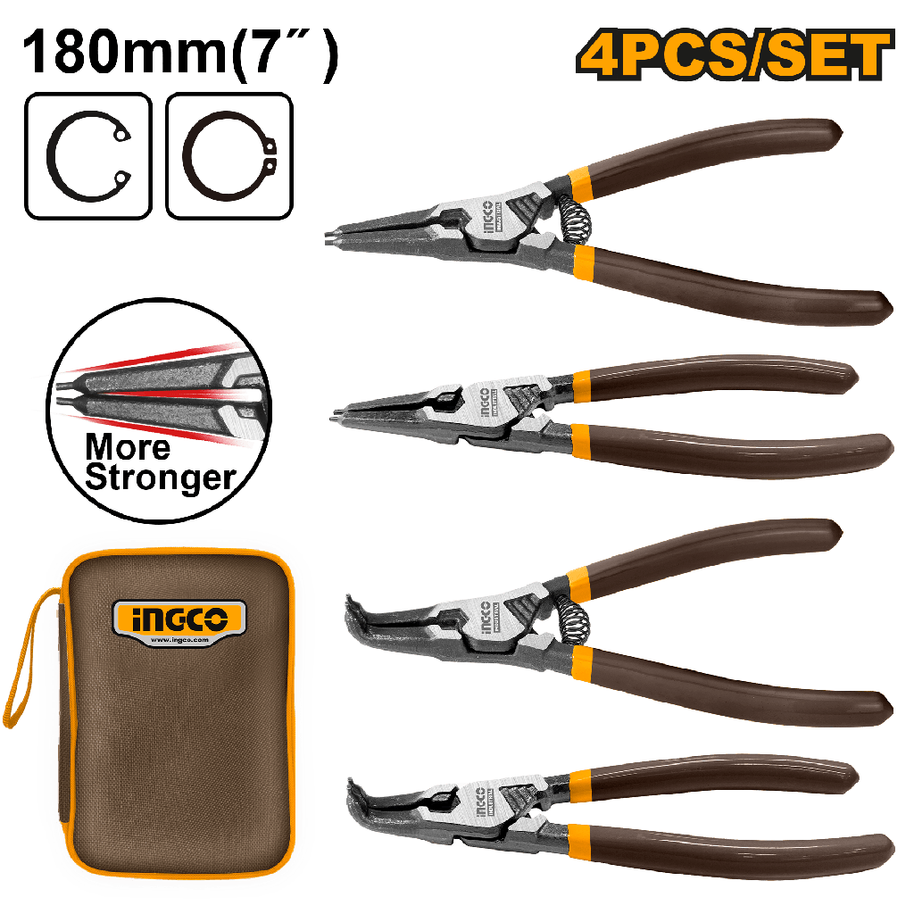 JGO  4 ALICATES AROS SEEGER Sustituye Ref. HCCPS1180