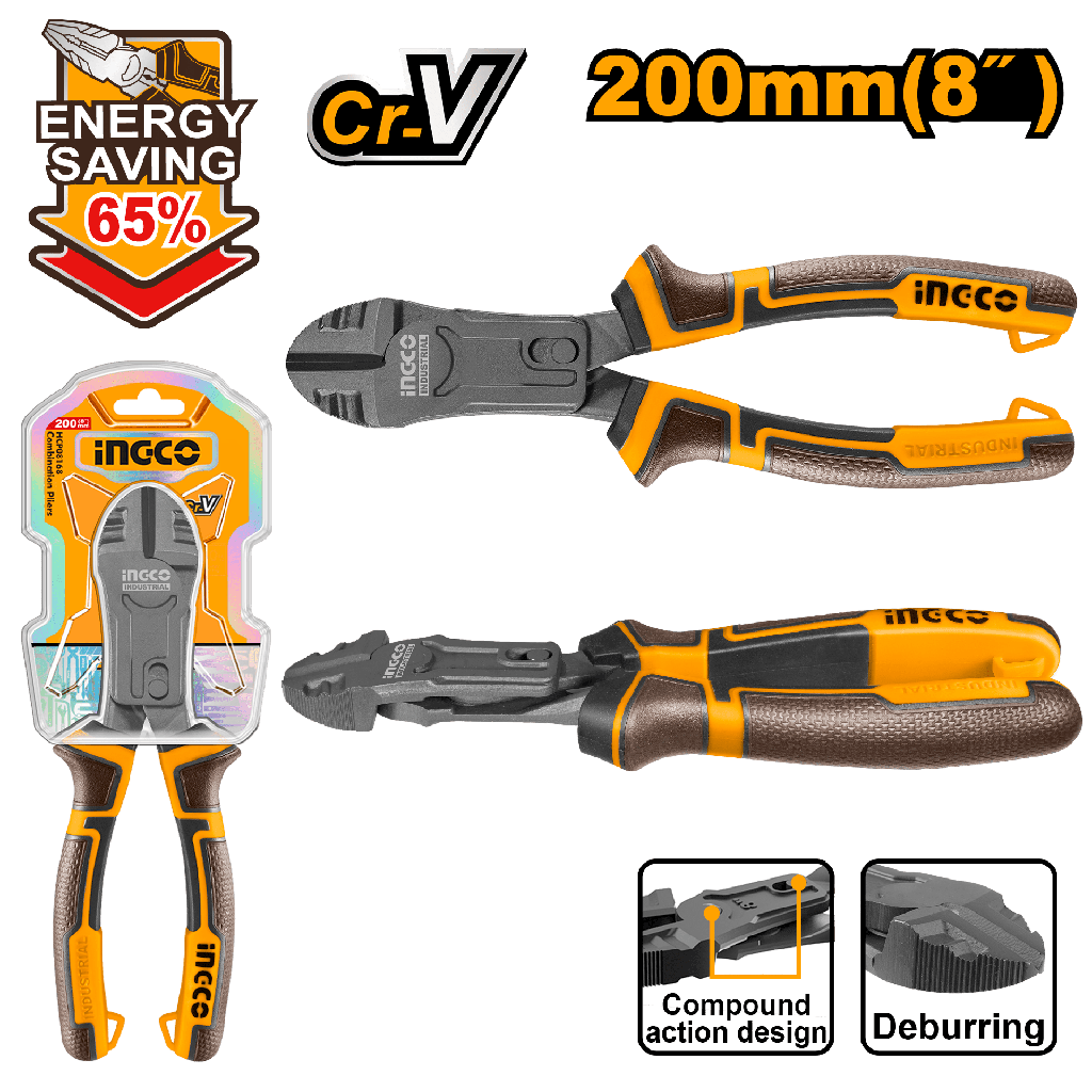 ALICATE  PRO DIAGONAL COMBINADO 200mm