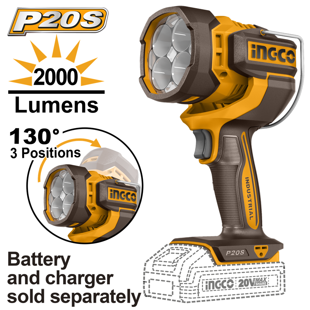 LINTERNA INALAMBRICA 20V CWLI20885