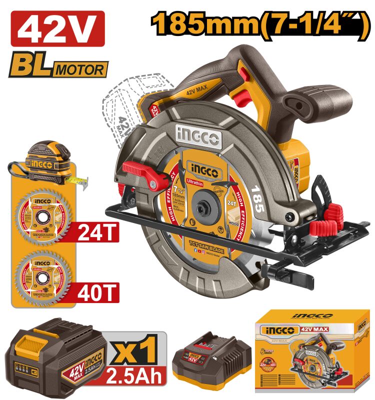 SIERRA CIRCULAR 42 V 185 mm