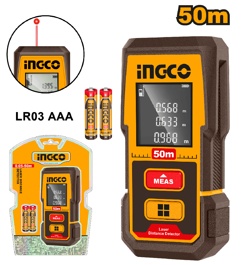 MEDIDOR LASER 0.5-50m