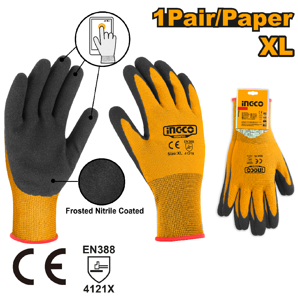 GUANTES NITRILO XL  Pack indivisible  12 u.