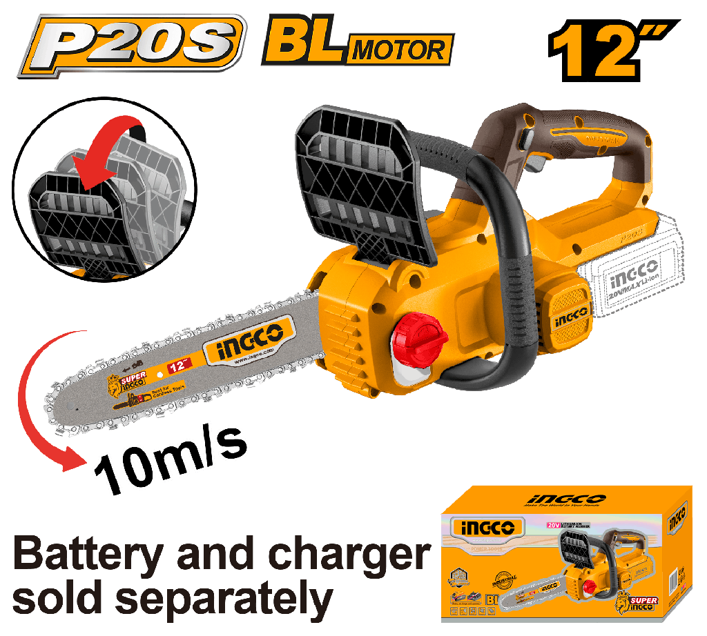 MOTOSIERRA  12 " 20V  * No incluye Carg/Bat