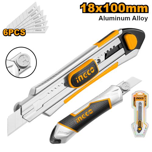 CUTTER 18*100mm L 167mm *Incluye 6 hojas