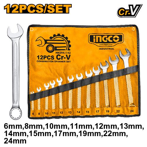 JGO 12  LLAVES COMBINADAS