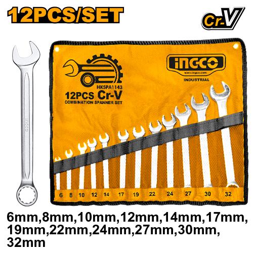 JGO 12  LLAVES COMBINADAS