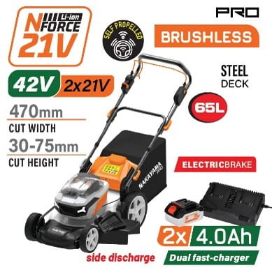 CORTACÉSPED A BATERÍA