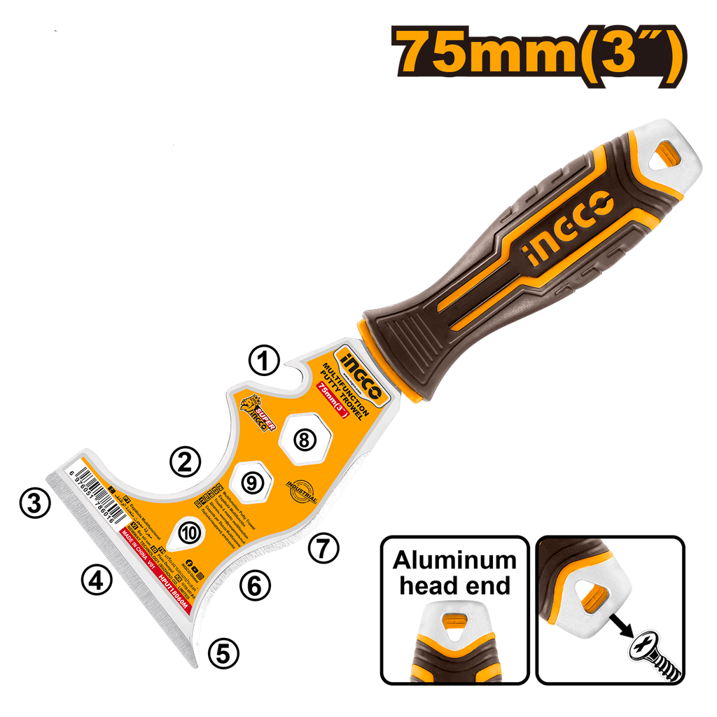 ESPATULA INOX MULTIFUNCION 75 mm