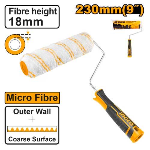 RODILLO 230MM COMPLETO  Largo fibra: 18 mm