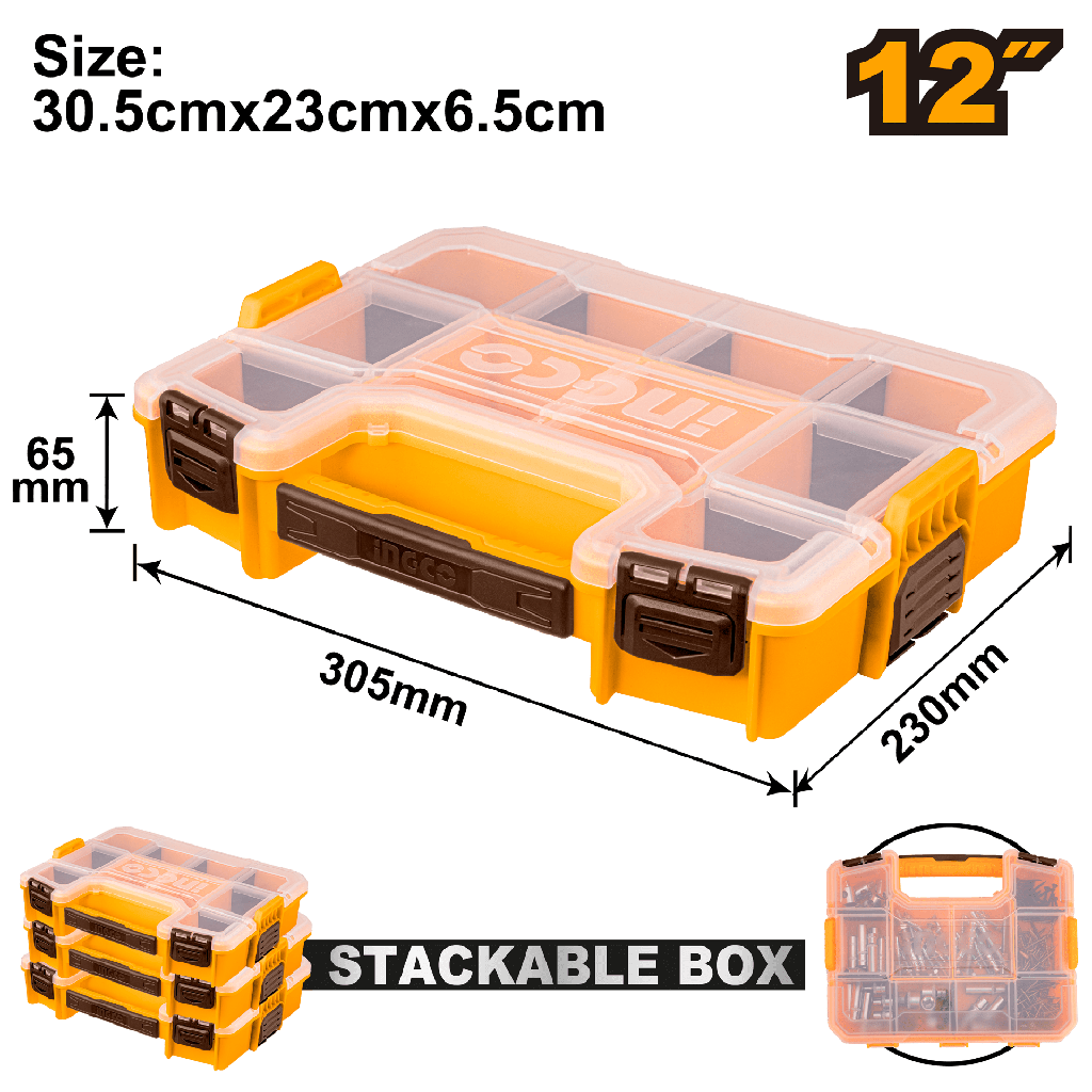 ORGANIZADOR PLASTICO 12 "