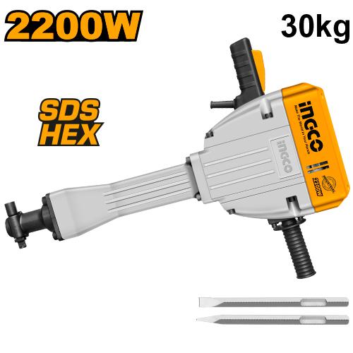 MARTILLO DEMOLEDOR SDS HEX 2200w