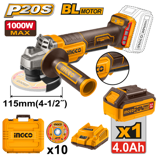 [CAGLI2111561] [1018] AMOLADORA 115mm 1000W 20 V