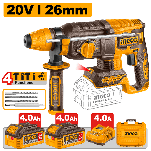 [CRHLI262085E] [1000] MARTILLO COMBINADO DEMOLEDOR  26 mm  20V
