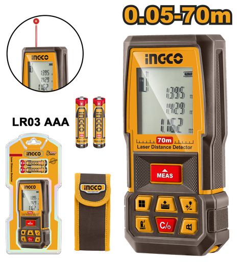 [HLDD0708] [1334] MEDIDOR LASER 0.5-70m