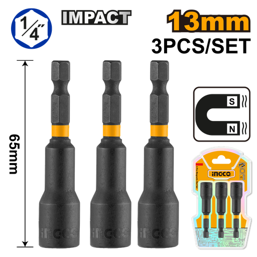 [AMN1331] [1313] JUEGO 3 VASOS MAGNETICOS 13 mm