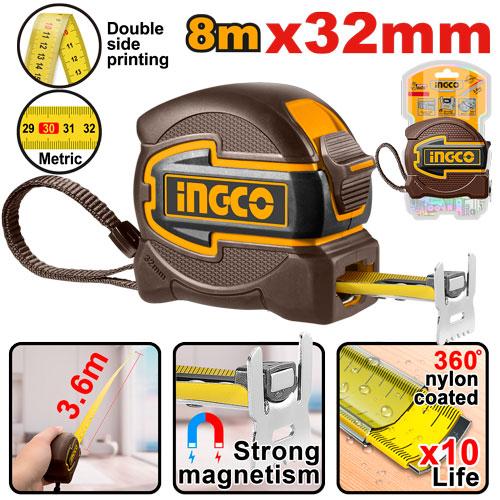 [HSMT80832M] [1333] FLEXOMETRO DOBLE CARA  8mts*32mm (Imantado)