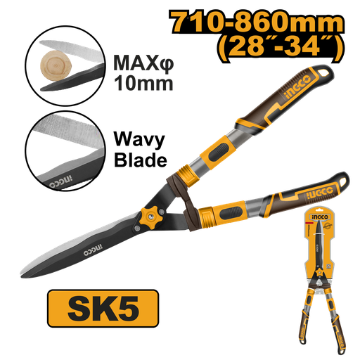 [HHS6306] [1343] TIJERA CORTASETOS TELESCÓPICA INGCO HHS6306