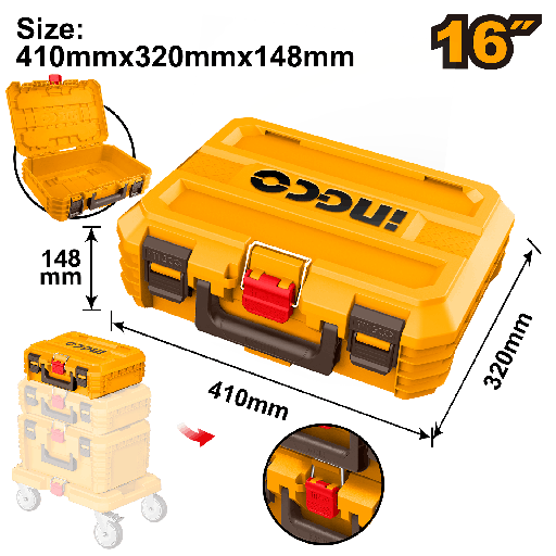 [PBXS101] [1378] CAJA HERRAMIENTAS APLILABLE 16 "