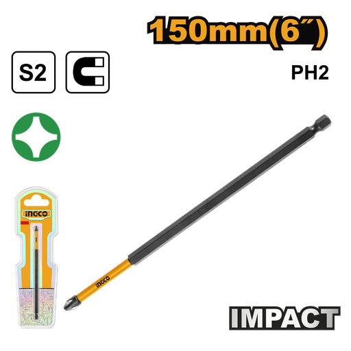 [SDBIM11PH263] [1386] SET 10 PCS  PUNTAS  DE IMPACTO 150 MM