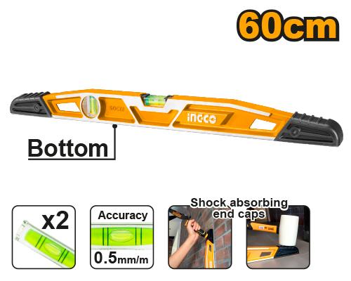 [HBSL08060] [0410] NIVEL ALBAÑIL ANTICHOQUE 60cm