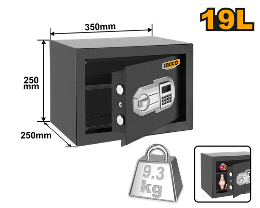 [ESF2502] [1399] CAJA FUERTE ELECTRONICA 19L