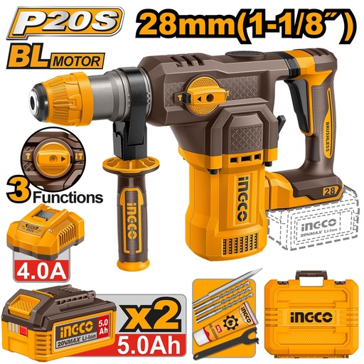 [CRHLI202862E] [1016] MARTILLO COMBINADO DEMOLEDOR 28mm 20 V