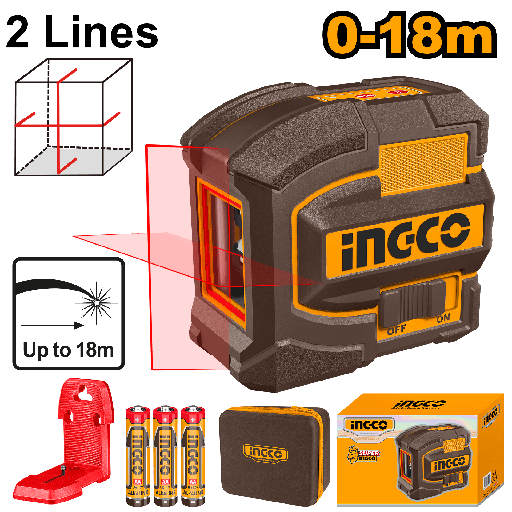 [HLL156601] [1433] LASER LINEA VERDE AUTONIVELANTE 0-35m