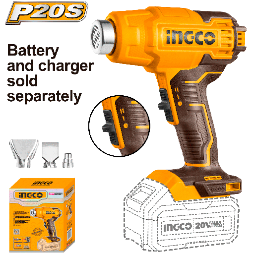 [HGLI2002] [1022] PISTOLA AIRE CALIENTE 20 V