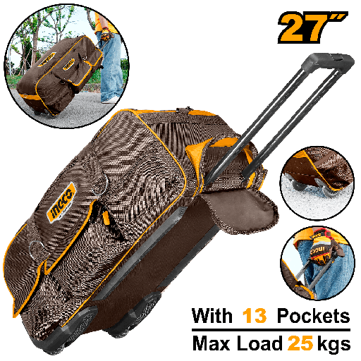 [HRRTB2715] [1456] BOLSA TROLLEY CON RUEDAS