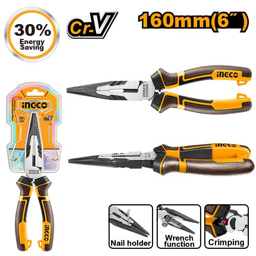 [HHLNP28160] [0231] ALICATE PUNTA LARGA 160mm